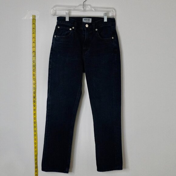 🖤 AGOLDE Riley High Rise Straight Crop – Talla 23 🖤 - Picture 2 of 10